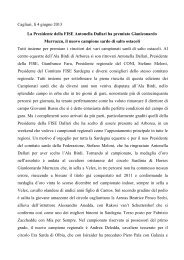 Campionati sardi salto ostacoli.pdf - Il Salto Ostacoli in TV