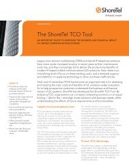 ShoreTel TCO Tool - Adtech Global