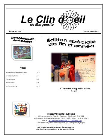 Ãdition juin 2012 - Commission scolaire de la Capitale