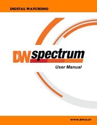 DW Spectrum User Manual - publiclibrary.dwcc.tv