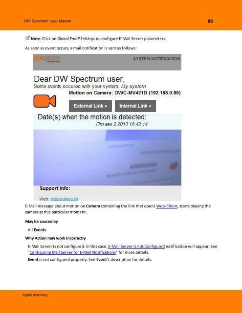 DW Spectrum User Manual - publiclibrary.dwcc.tv