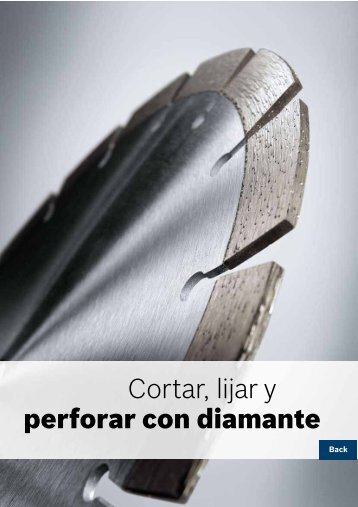 Cortar, lijar y perforar con diamante - Bosch