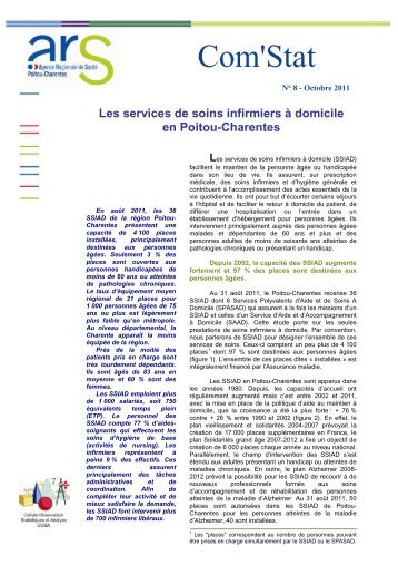 Les services de Soins Infirmiers Ã Domicile en Poitou-Charentes
