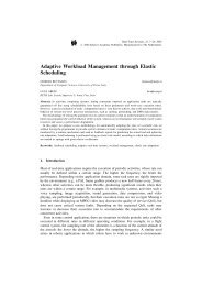 Adaptive Workload Management through Elastic ... - ReTiS Lab