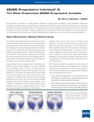 ZEISS Progressive IndividualÂ® 2: - Luzerne Optical Labs