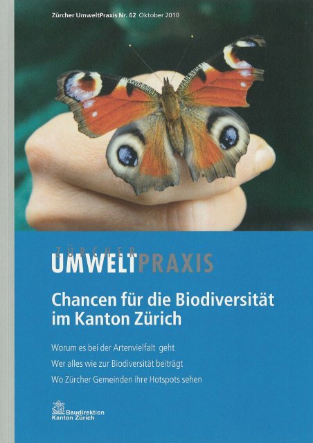 Zürcher Umweltpraxis Nr. 62 zum Thema Biodiversität (PDF