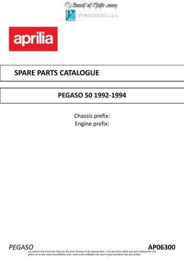 Pegaso 50 1992-1994 - Scoot et Moto