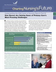 How Nurses Are Solving Some of Primary - Robert Wood Johnson ...