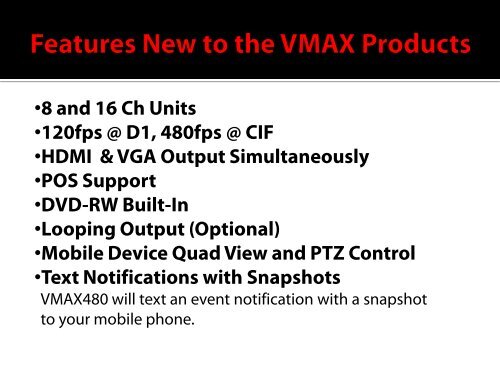 The VMAX480 Proven Better, Faster, Smarter - publiclibrary.dwcc.tv