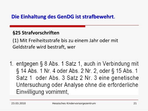 Hessisches Kindervorsorgezentrum - Screening Zentrum Hessen