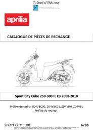 Sportcity Cube 250-300 ie Euro 3 2008-2010 - Scoot et Moto