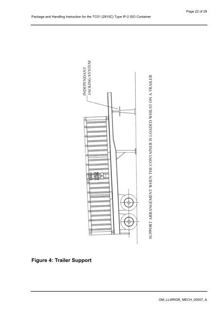 Packing and Handling Instruction for the TC01(2910C) Type IP-2 ...