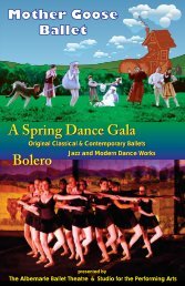 Spring Dance Gala - Albemarle Ballet Theatre