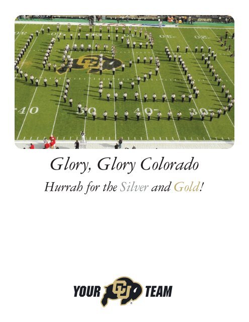 Colorado Glory - University of Colorado Foundation