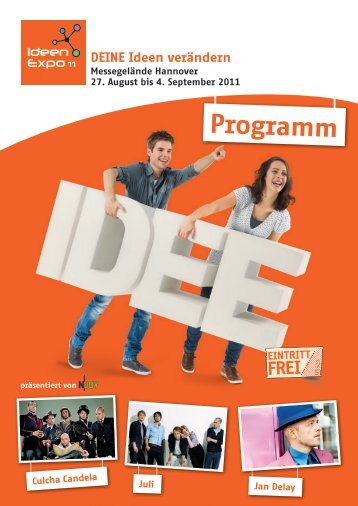 Download Programmheft 2011 (PDF) - IdeenExpo