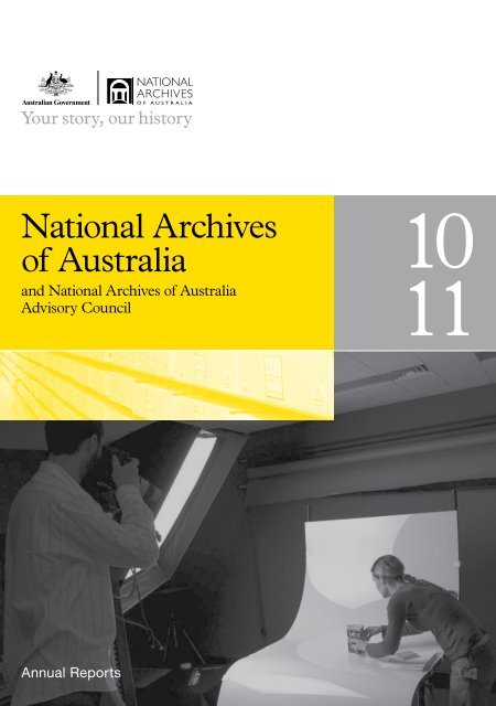 National Archives of Australia - Annual reports