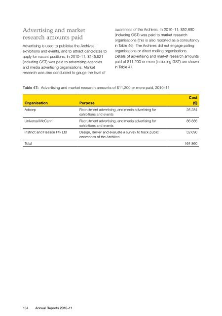 National Archives of Australia - Annual reports