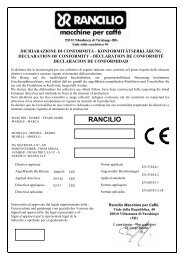 RANCILIO - Distribuidora Giorgio