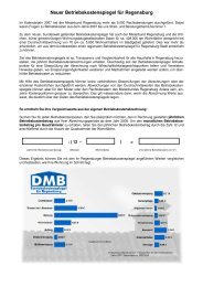 Neuer Betriebskostenspiegel für Regensburg - Mieterbund ...