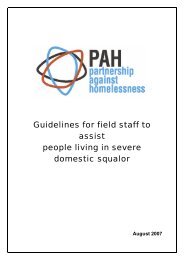 Guidelines for field staff to assist people living in ... - Housing NSW