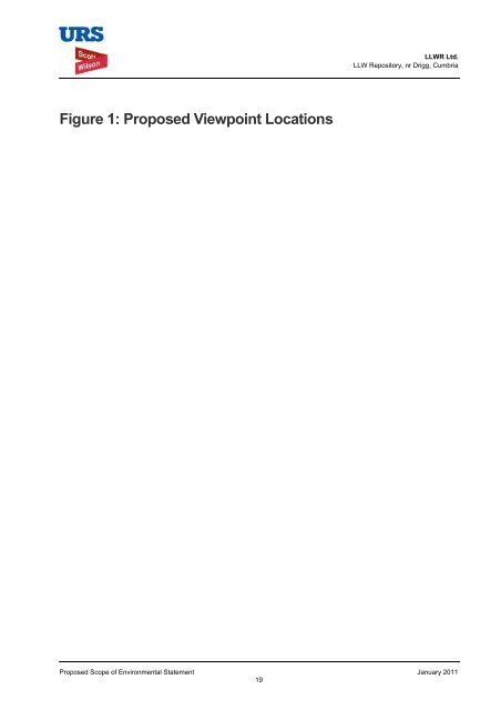 Appendix A Scoping - Low Level Waste Repository Ltd