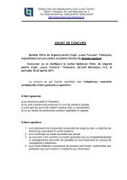 descarca - Spitalul Clinic de Urgenta pentru Copii Louis Turcanu ...