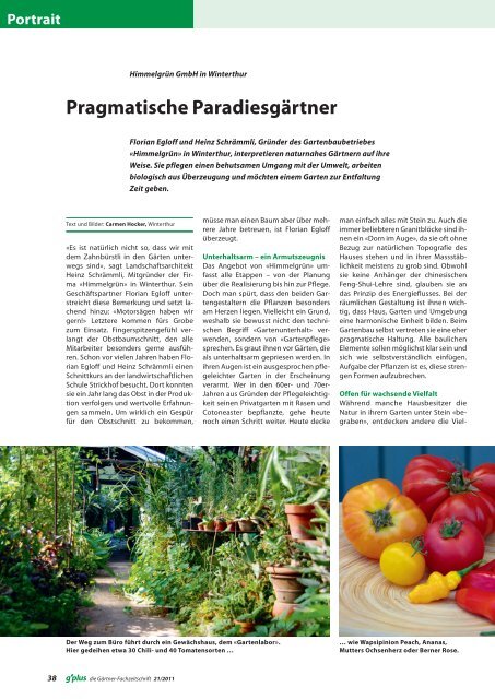 Pragmatische Paradiesgärtner