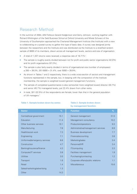 The Role and Importance of Strategy Workshops - (AIM) Research