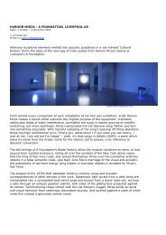 HAROON MIRZA - A FOUNDATION, LIVERPOOL.UK Arbitrary ...