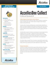 AccellosOne Collect for GP