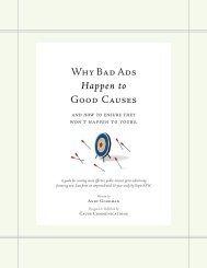 Why Bad Ads Happen to Good Causes - Robert Wood Johnson ...