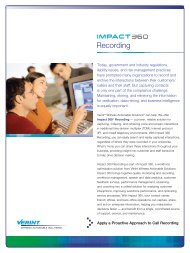 Impact 360 Â® Call Recording - Adtech Global