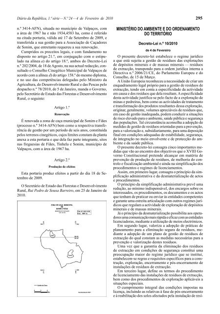 Decreto-Lei n.º 10/2010 - Diário da República Electrónico