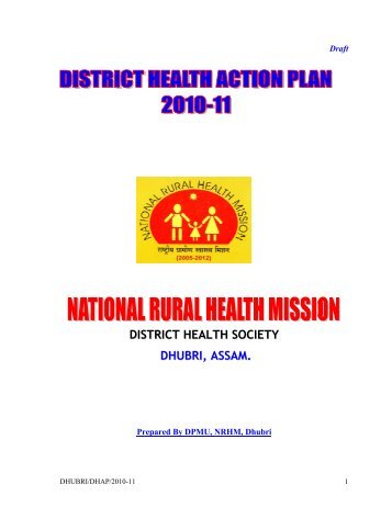 Action P1ain Dhubri 2010-11 - RRC-NE