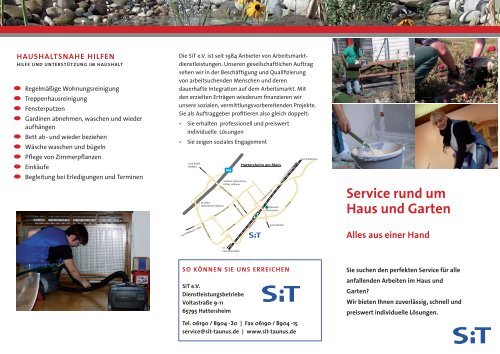 service rund um Haus und garten - Selbsthilfe im Taunus e.V.