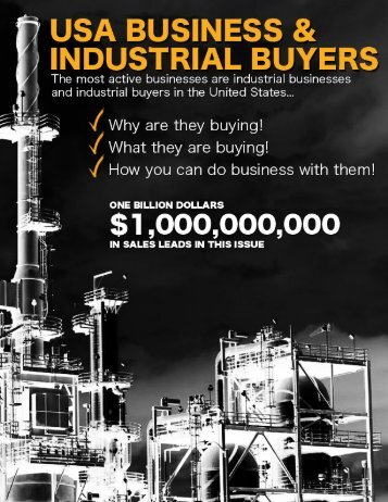 USA Business & Industrial Buyers