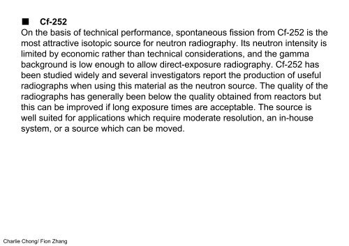 Understanding Neutron Radiography