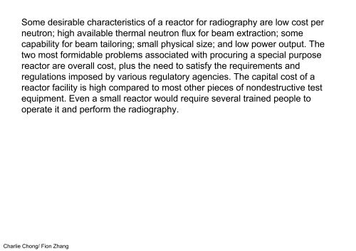 Understanding Neutron Radiography