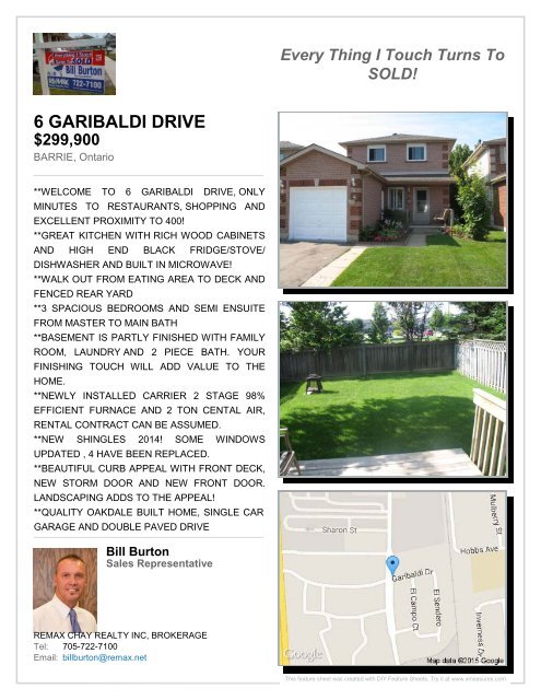 6 GARIBALDI DRIVE