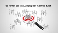 So führen Sie eine Zielgruppen-Analyse durch