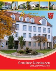 Gemeindebroschüre (PDF) - Gemeinde Allershausen