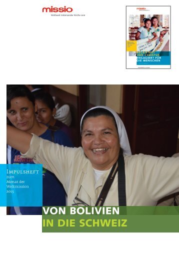 IMPULSHEFT: VON BOLIVIEN IN DIE SCHWEIZ