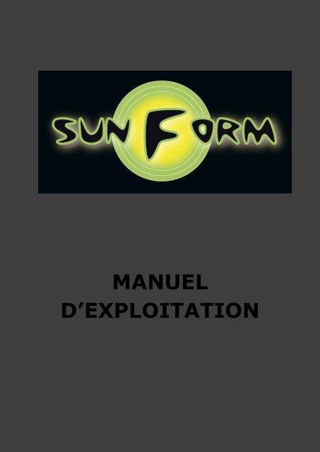 Manuel d\'Exploitation