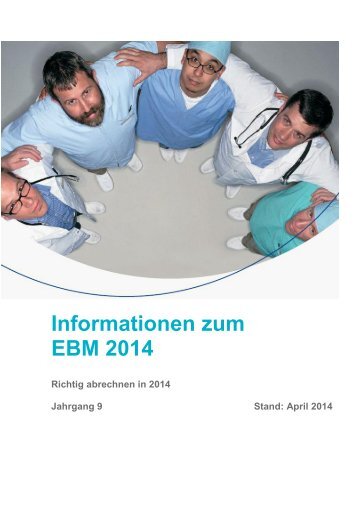 Informationen zum EBM 2014