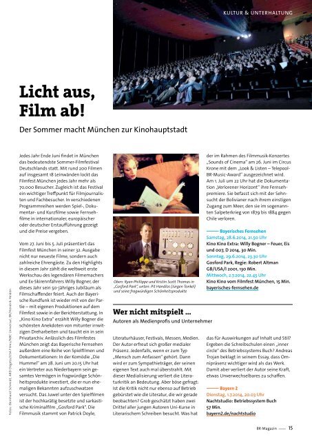 BR-Magazin 13/2014