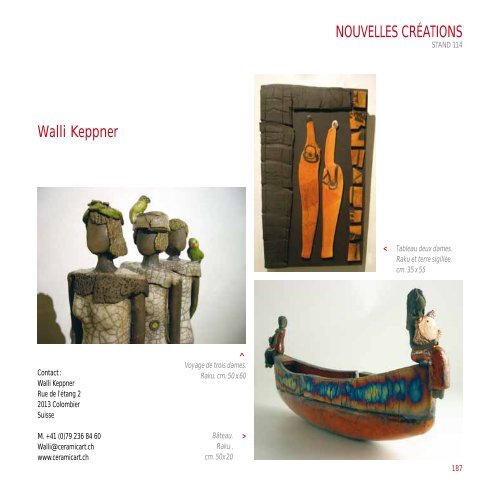 NOUVELLES CRÃATIONS - Montreux Art Gallery