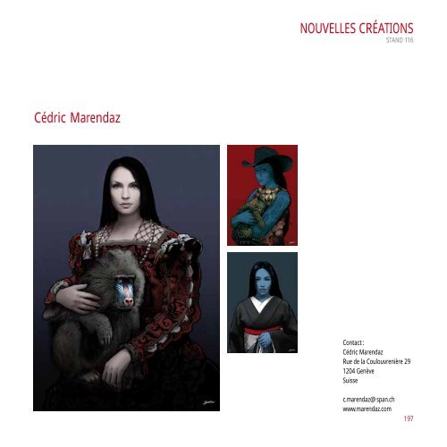 NOUVELLES CRÃATIONS - Montreux Art Gallery