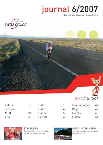 " RAAM 2007 Tagebuch", Swiss Cycling Journal ... - swissteamvelo.ch