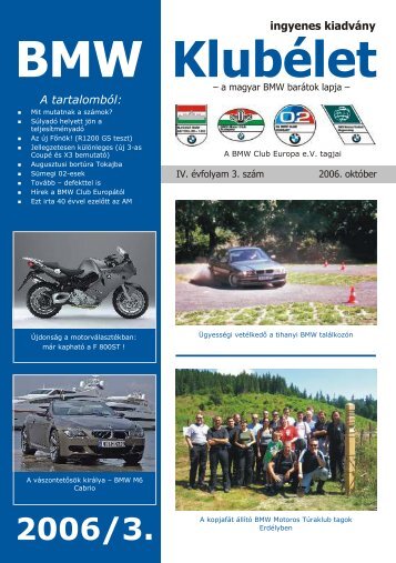 BMW KlubÃ©let - BalÃ¡zs oldala (Kamill)