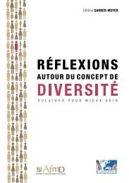 RÃ©flexions autour du concept de diversitÃ© - AFMD